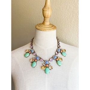 J Crew Floral Necklace
